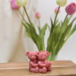 HUGGING TEDDY BEARS CANDLE