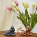 MINI POODLE DOG CANDLE