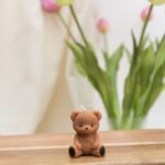 SMALL SIZE TEDDY BEAR CANDLE