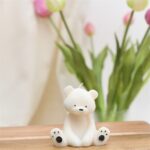 SITTING TEDDY BEAR CANDLE