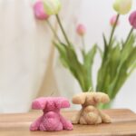 UPSIDE DOWN TEDDY BEAR CANDLE