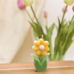 DAISY WITH THREE COLOURS CANDLE