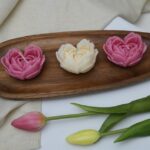HEART SHAPED FLOWER CANDLE
