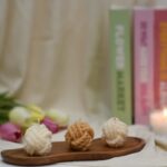 SMALL KNITTED YARN CANDLE