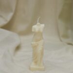 SMALL GREEK STATUE CANDLE