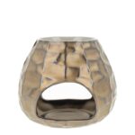 BURNER  CHISELLED BRONZE 11X11X11CM