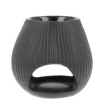 BURNER  OVAL LOW BLACK 10X10X11CM